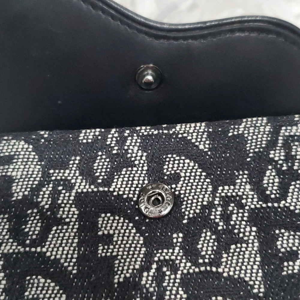 Dior Saddle Wallet, Blue Dior Oblique Jacquard #10054